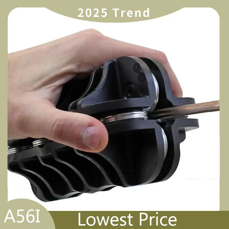Special Universal Tube Straightening Tool Handheld Tubing Straightener Black For Bent Tubing Pipe Straightening Tool A