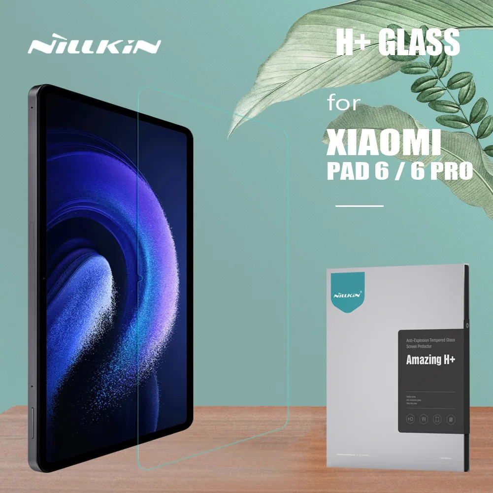 

Nillkin For Xiaomi Mi Pad 6 Pro Glass H+ Screen Protector Ultra-Thin Impact Resistant for Xiaomi Pad 6 / 6 Pro HD Tempered Glass