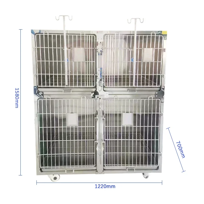 Professional and reliable mobile clinic equipment veterinary modular cages