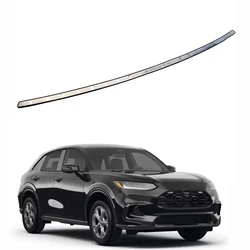 Car Accessories For Honda HR-V HRV 2023 2024 Trunk Trim Rear Bumper Protector Stainless Steel Door Sill Scuff Plate