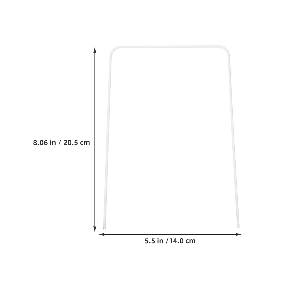 10개 크로켓 게이트 메탈 위켓 내구성 있는 표준 크기 교체용 야외 뒷마당 크로켓 게임 후프 정원 게임