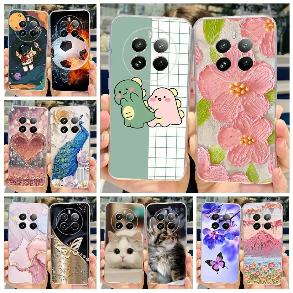 For Realme 12 Pro Plus Case Stylish Painted Cover Soft Silicone Phone Case For Realme 12 Plus Realme12 Pro + Fundas Coque Bumper