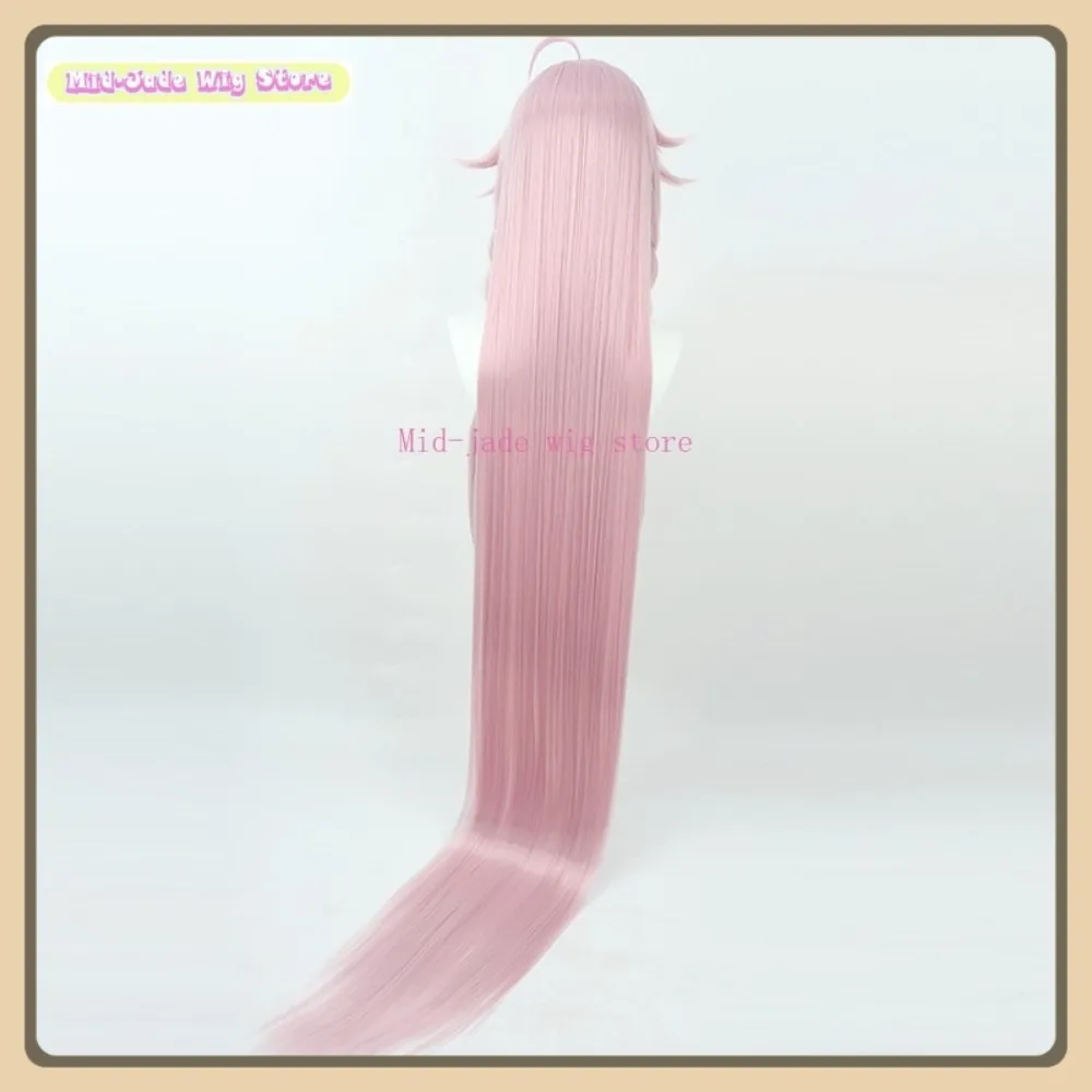 منتصف اليشم شعر مستعار مخزن Vocaloid IA شعر مستعار تأثيري أنيمي لعبة لعب الأدوار هالوين زي الدعائم الشعر الاصطناعية