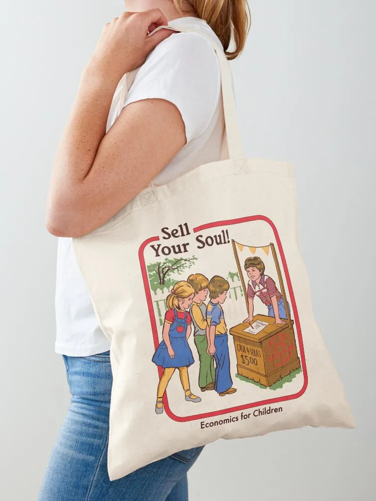 Sell your Soul Tote Bag hand bag Fabric bag Lady Women's tote