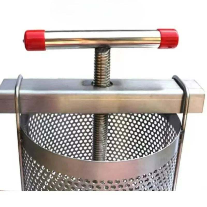 

Small Manual 304 Stainless Steel Wax and Honey Press Machine New Condition