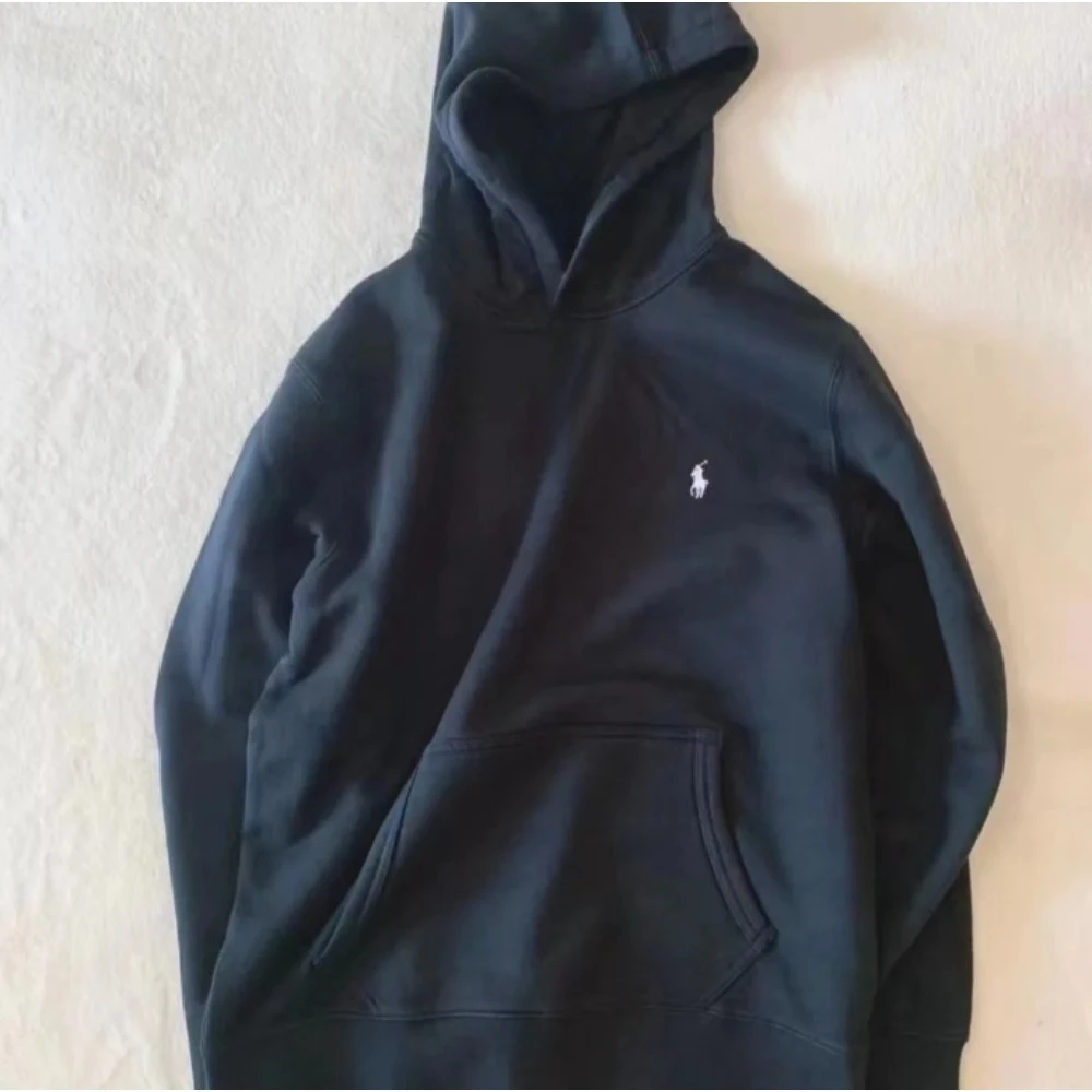 سويت شيرت بقلنسوة فضفاض ومتعدد الاستخدامات من علامة تجارية أوروبية وأمريكية عصرية لمهر الخريف والشتاء للرجال #1