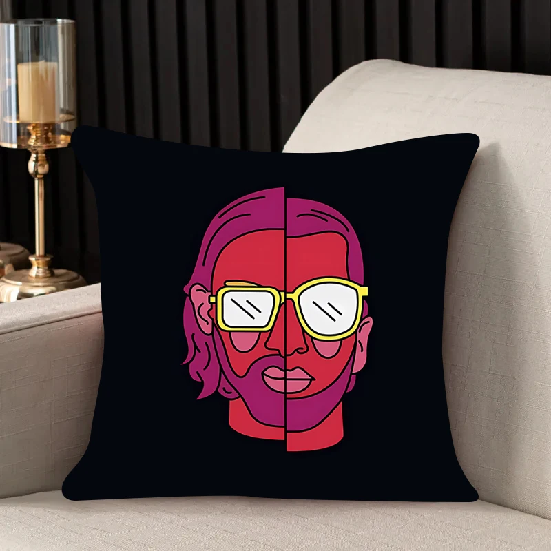 Pillow case PNL QLF Rapper singe Double-sided Printed Sofa Headrest Backrest Chair Cushion Cover Fashion Custom Gift