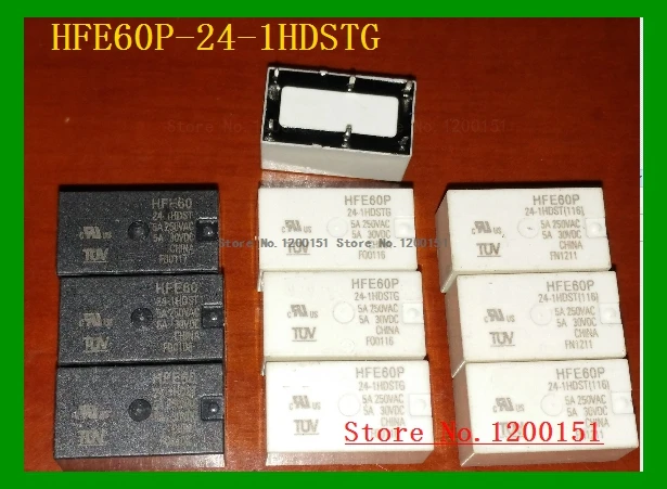 Hfe 60P 24-1Hdst 24-1hdstg 24-1hdst-l1 24-1hdst-l2 24-1hst Relay Dip6 Dip4