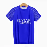 24-25 Men's PSG Fourth Football Shirt Sportwear Oversized Training Paris Soccer Uniform Breathable Unisex Jersey T-shirt