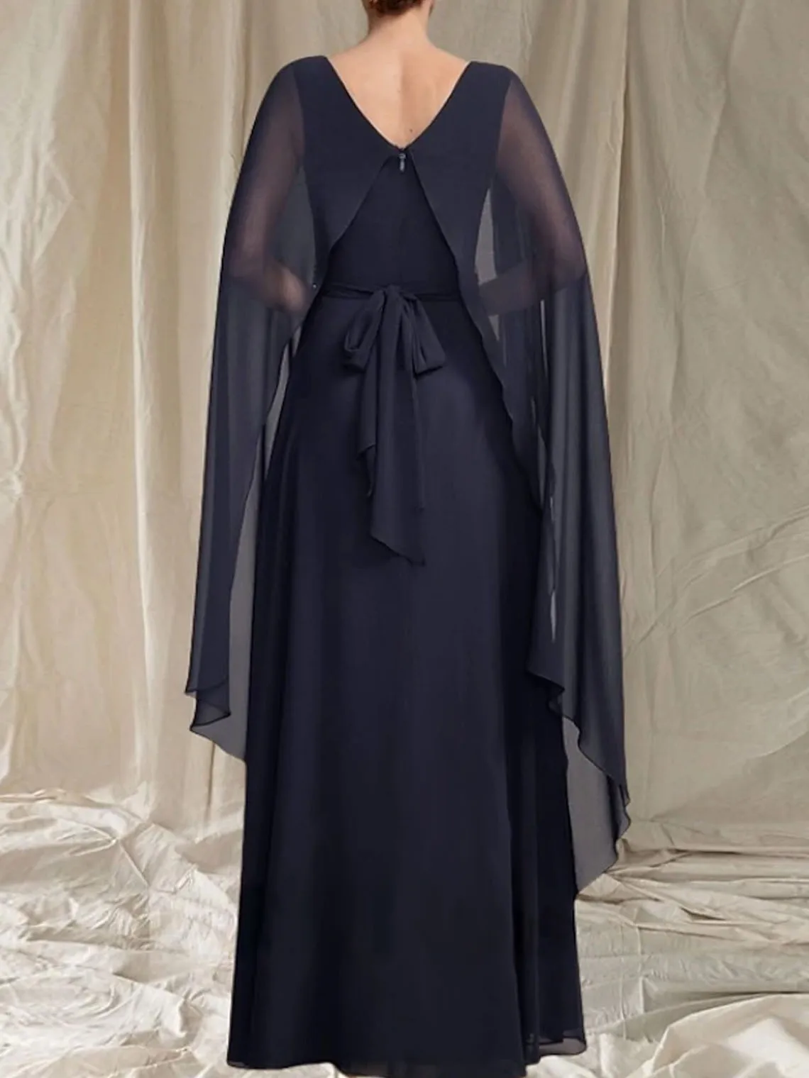 Elegant A-Line Chiffon Wedding Dress Jewel Neck Floor Length Sleeveless Ruffles Mother of the Bride Gown 2025 free customized