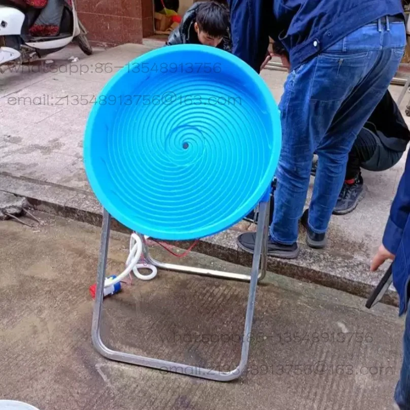 Miniature Turbine Gold Rush Machine Portable Automatic Spiral Turbine