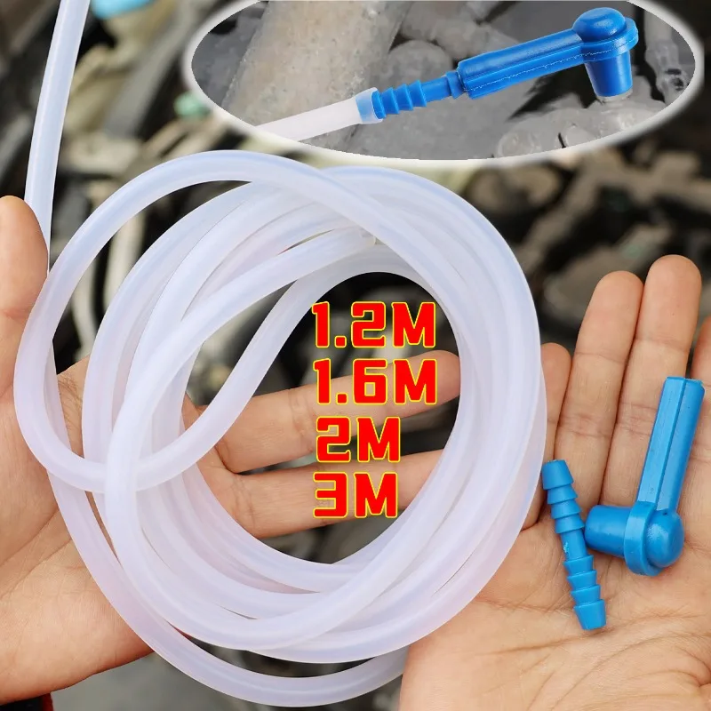 

1set Suction Hose Clutch Oil Change Pump Filling Device Hose Oil Filler Connector Cars Brakes Change Tool Sets Filling Equipment