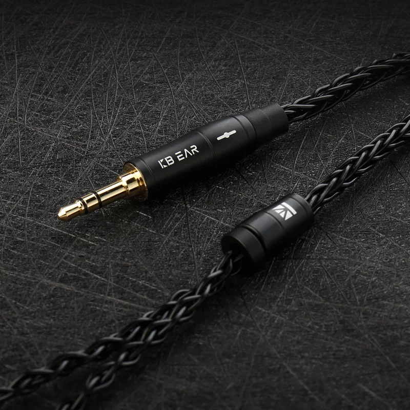 KBEAR INK MK2 HiFi In-ear Monitor Earphone Upgraded DLC Diaphragm Dynamic 2Pin Wired Earbud Sport Music DJ Headset New ArrivalKZ