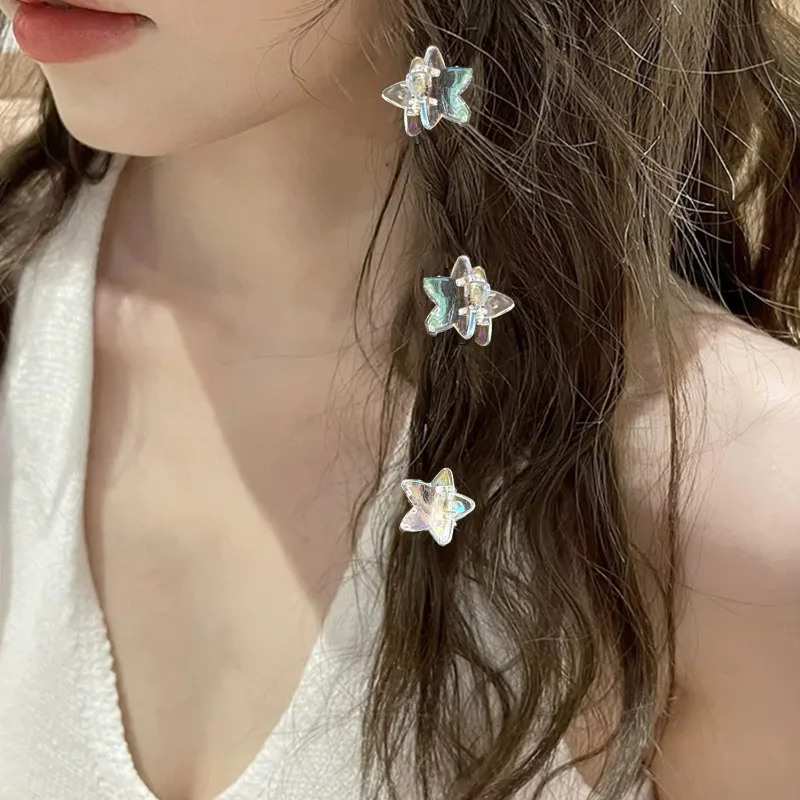 2025年新作 ミニ ハイエンド フィーリンズ フロストヘアクリップ インス スケール DIY キュート レディース 卸売 マルチバーブ ヘアクリップ シャーク アクセサリー