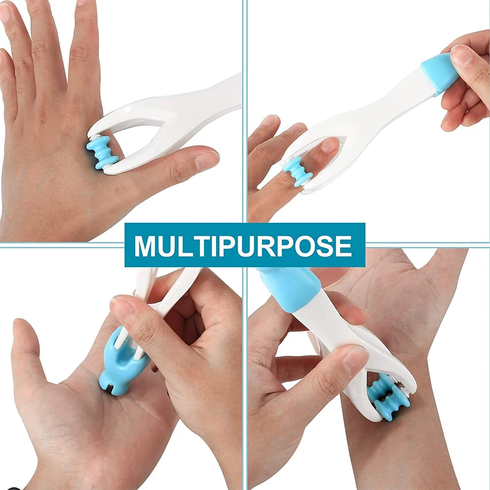 Finger massage gerät doppelseitige Hand massage rolle Werkzeug-Hand Hand Stahlkugel lauf Blut kreislauf Werkzeug-Hand rolle für Karpal