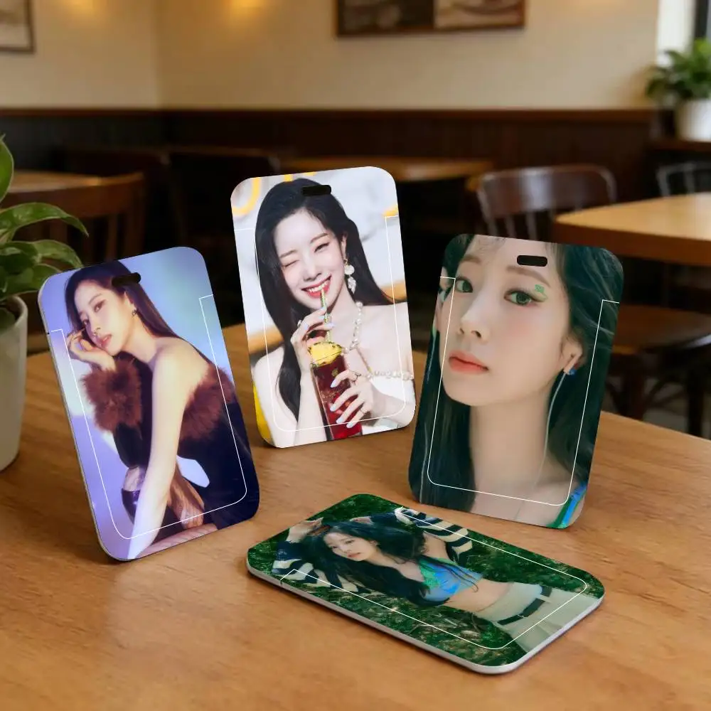 

Держатель для ID-карты K-pop K-Kim Dahyun с ремешком на шею, подвеской, держателем для бейджа, шнурком, брелоком, чехлом для рабочего пропуска, подарок