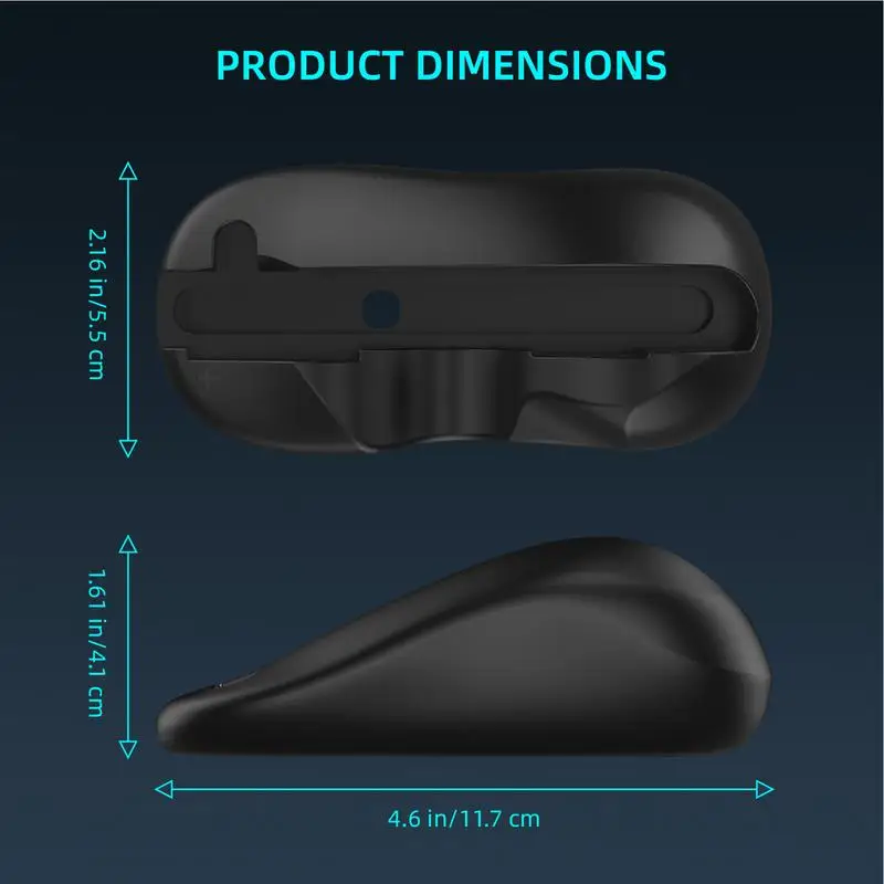 For Switch 2 Game Controller Mice Game Console Gamepad Mice Portable Gaming Console Accessories Set Of 2 PC Gamepad Stand For