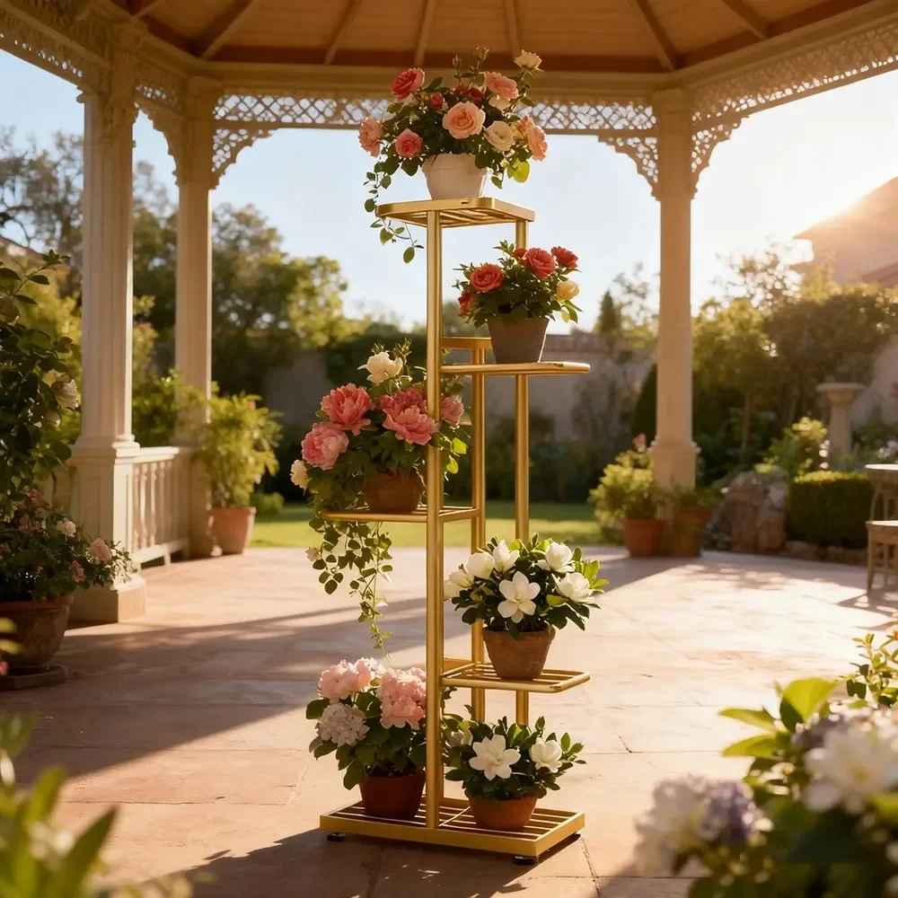 

BestSelling Plant StandFiveTier Plant Stand Home Gardening Decor Plant Storage Rack Creative Flower Pot Holder With Stunning De