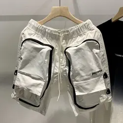 Workwear Personalized Fashion Trendy Brand Thin Young Men's Casual Shorts Beach