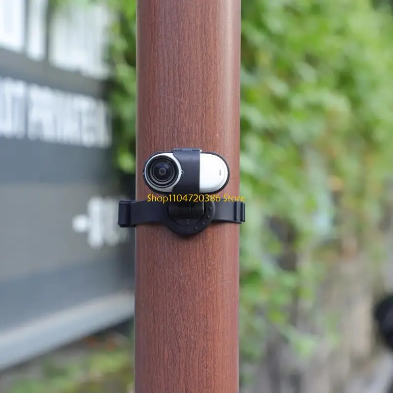 Câmera câmera magnética silicone k0ea, faixa montagem câmera ajustável 360 graus para câmera GO 3/3s