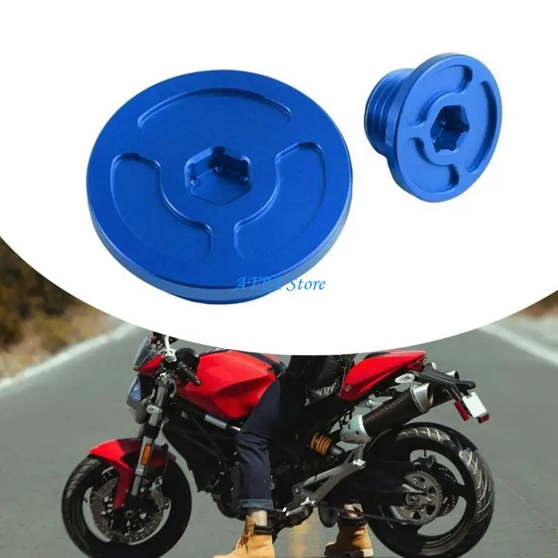 

U13C Industrial Oil Filler Caps Engine Plugs Screw Oil Filler Caps Motorcycle Engine Plugs Upgrades Metal Caps for CRF250/450