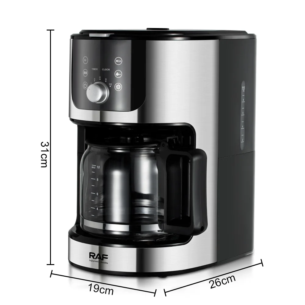 American coffee machine Household multifunctional fully automatic drip coffee machine Insulated coffee brewing machine