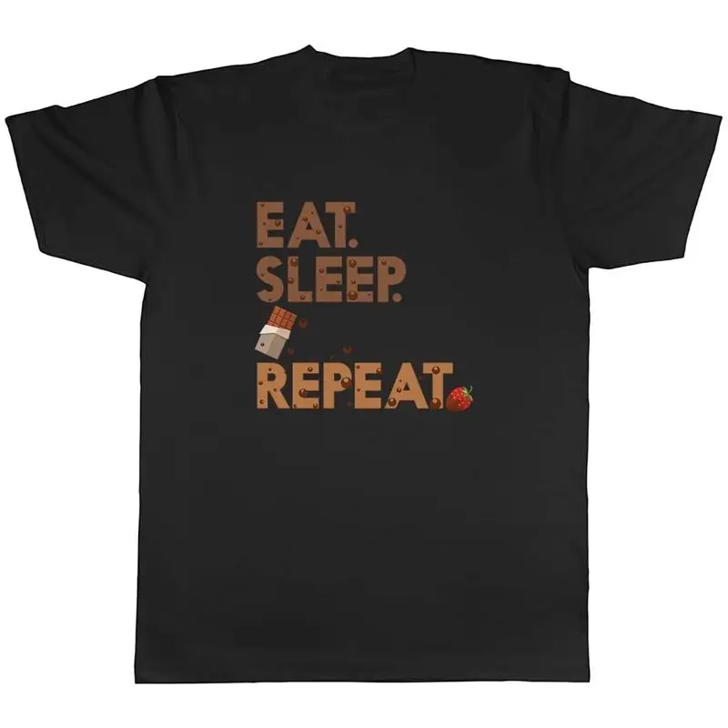 Impresionante y increíble camiseta de Chocolate para hombre, camiseta de postre para amantes del Chocolate, regalo