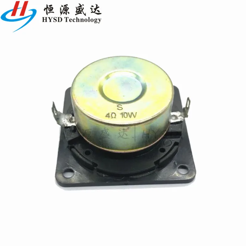 2Pcs Square 2 Inch 52MM Audio Tweeter 4 Ohm 10W 8Ohm Anti-magnetic Treble Speaker High Frequency Home Loudspeaker DIY