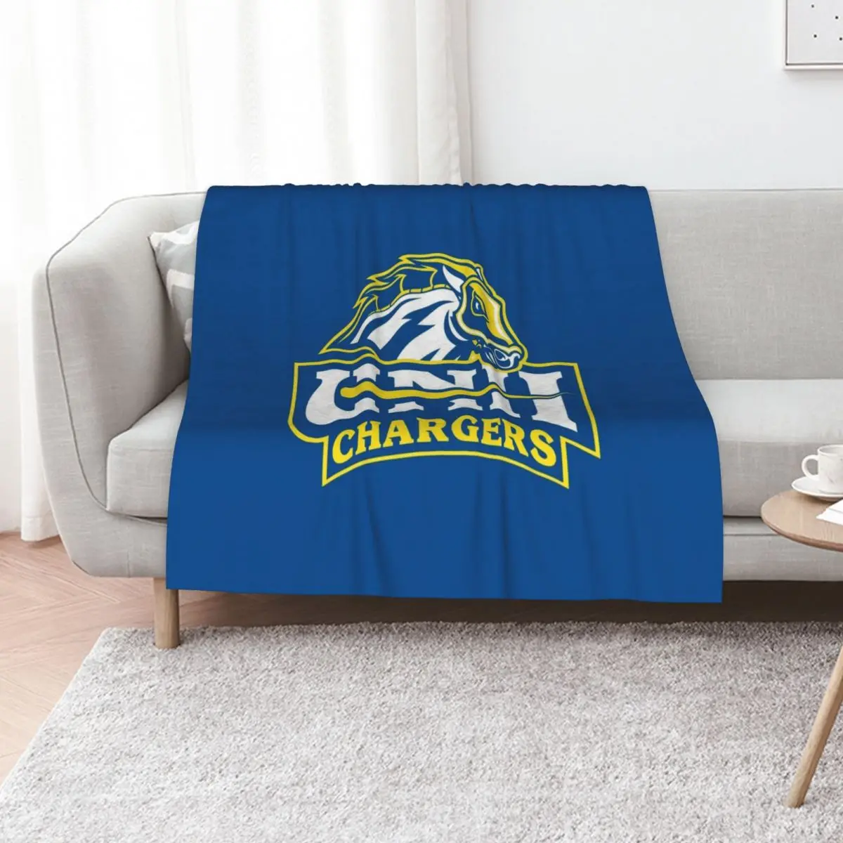 New Haven Chargers Throw Blanket Kid'S Tourist Vintage Large cosplay anime Cute Plaid Blankets