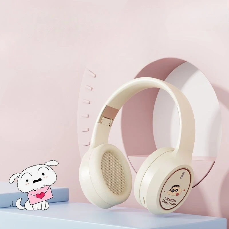 Crayon Shinchan Hoofddeksels Draadloze Bluetooth-oortelefoon Anime-karakter Mannelijke ruisonderdrukking Esports Bluetooth-oortelefoon met lage latentie