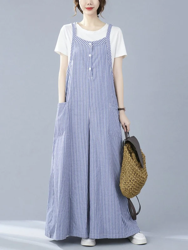 Pantalon Cargo décontracté à jambes larges avec grands kets, amincissant, viande cachée, réduction artistique de l'âge, grande taille, pour femmes, été