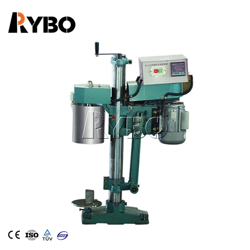 Table Top Manual Semi Automatic Cork Sparkling Wine Bottle Corking Capping InjectionFitting Machine Manufacture