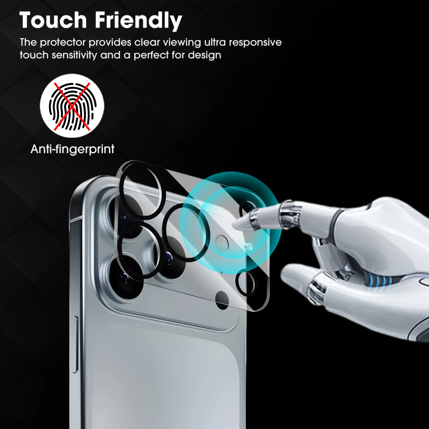 1-4PCSกระจกนิรภัยกล้องเลนส์ฟิล์มสําหรับIPhone 17 Air 17Pro 17 ProMax HDความแข็งShatterproofป้องกันกล้องสําหรับIPhone17