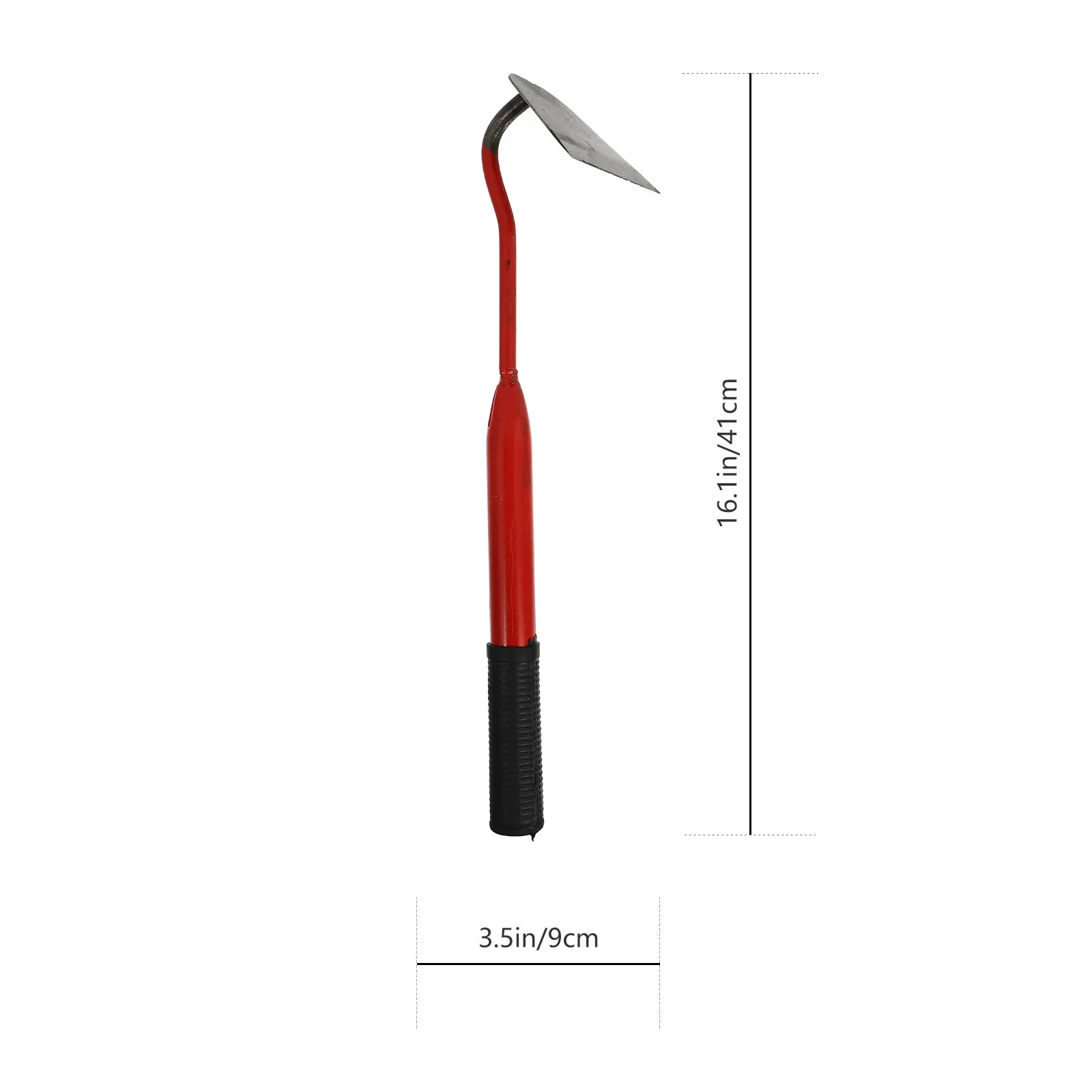 2Pcs Multi-Purpose Handheld Hoe Set High Hardness Carbon Steel Weeding Hoe Garden Hand Digger for Soil Preparation Planting