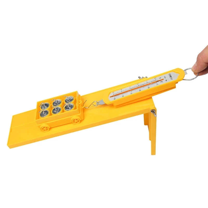 Mechanik- und Reibungsexperimentset mit Riemenscheibe, Hebeln und Zubehör. Unterrichtsmaterialien für Grundlagen der Mechanik