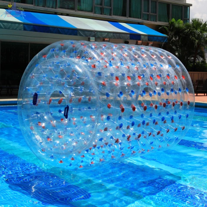 Équipement de roulement de boule de pare-chocs de bulle, boule d'eau de marche, jeux de boule de rouleau d'eau