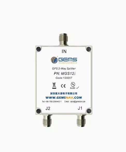 MGS12, GPS one point two power splitter, GNSS intelligent two power splitter, N SMA TNC type GPS Beidou power splitter