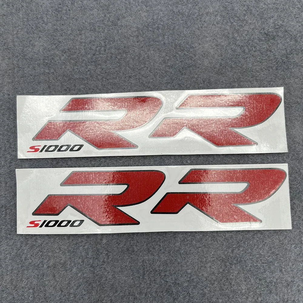 Motorcycle Universal Decorative 150mmx30mm S1000 RR Logo Fairing Sticker Emblems Decals For BMW S10000RR