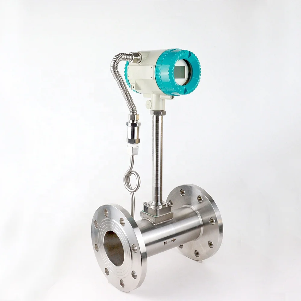 OEM Supported Flow Meter DN50 Digital Inline Stainless Steel Compressed Air Steam 2