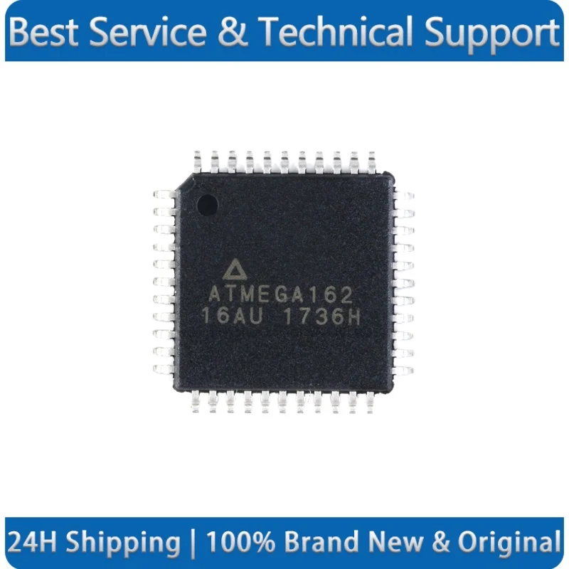 ATMEGA162-16AU TQFP-44 16K flash memory 8-bit microcontroller chip New Original