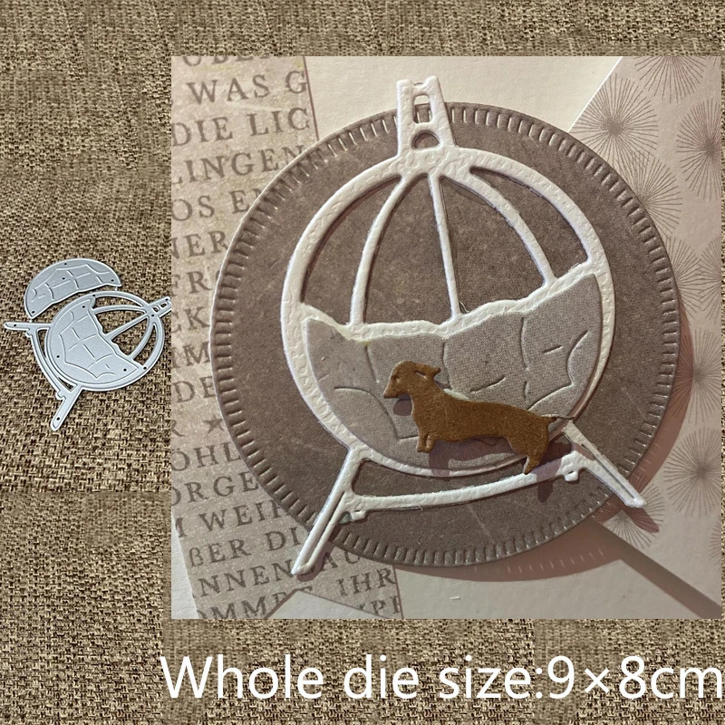 New Design Craft Metal stencil mold Cutting Die Circular rocking chair scrapbook die cut Album Paper Card Craft Embossing