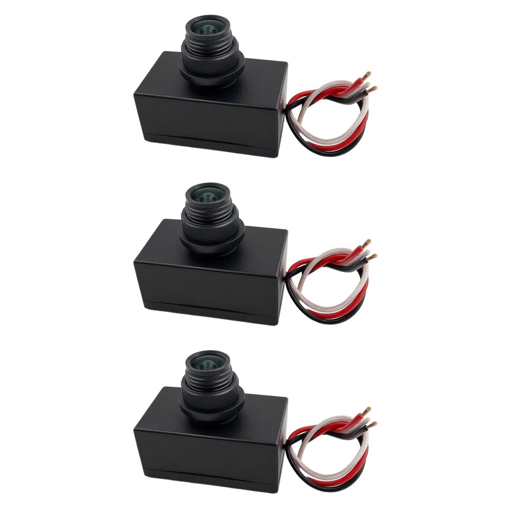 Waterproof Photocell Light Sensing Switch for Outdoor Night for illumination Ambient Light Detection Embedded Installation