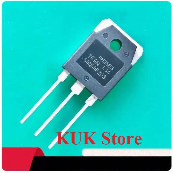 

Imported Original 100% NEW TGAN 80N60F2DS TGAN80N60F2DS TO-3P