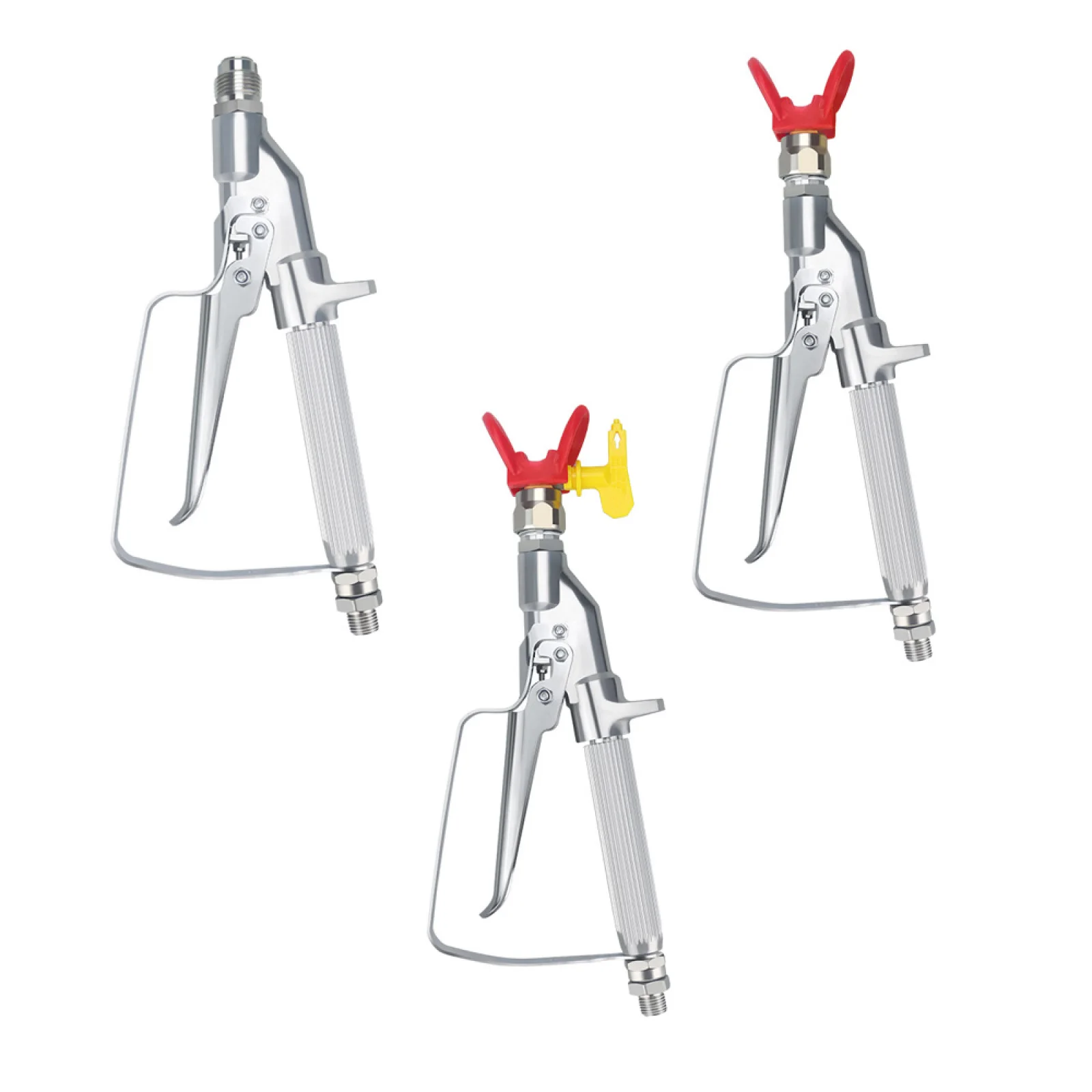 5000PSI Straight Handle Gun High-Pressure Airless Spray Gun Inline Curing Spray Gun 517 Tip & Airless Spraying Machine