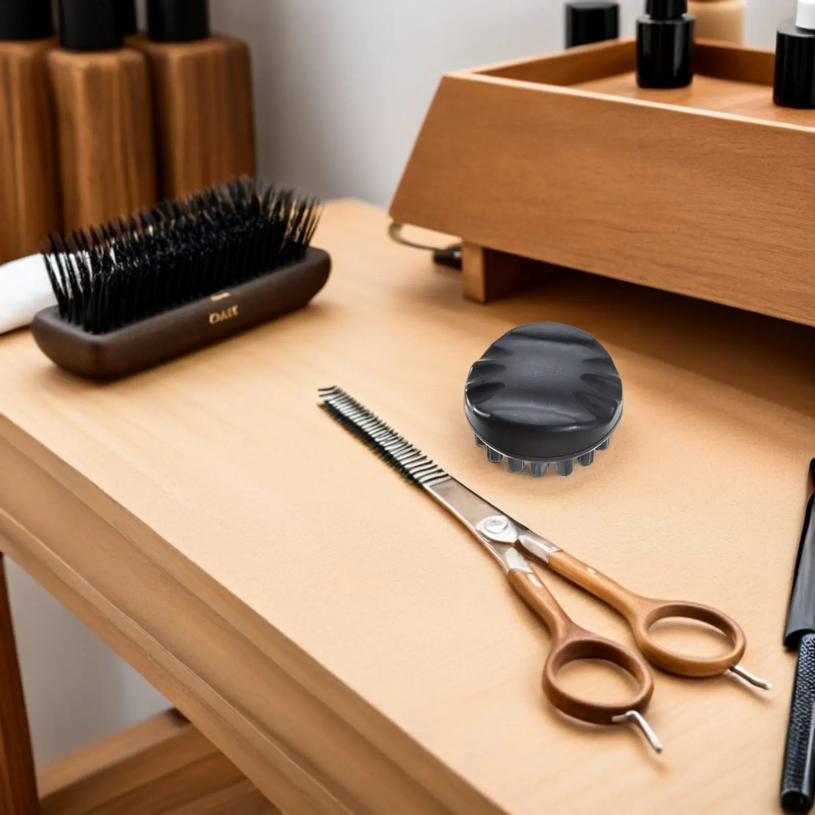 Small Twist Hair Brush Afro Curl Coil Detangler Care Tool Plastic Comb for Men Women Travel Styling Curl Brush