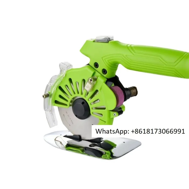 Clothing automatic electric scissors cutting machine, leather fabric paper handheld electric circular knife cutting machine