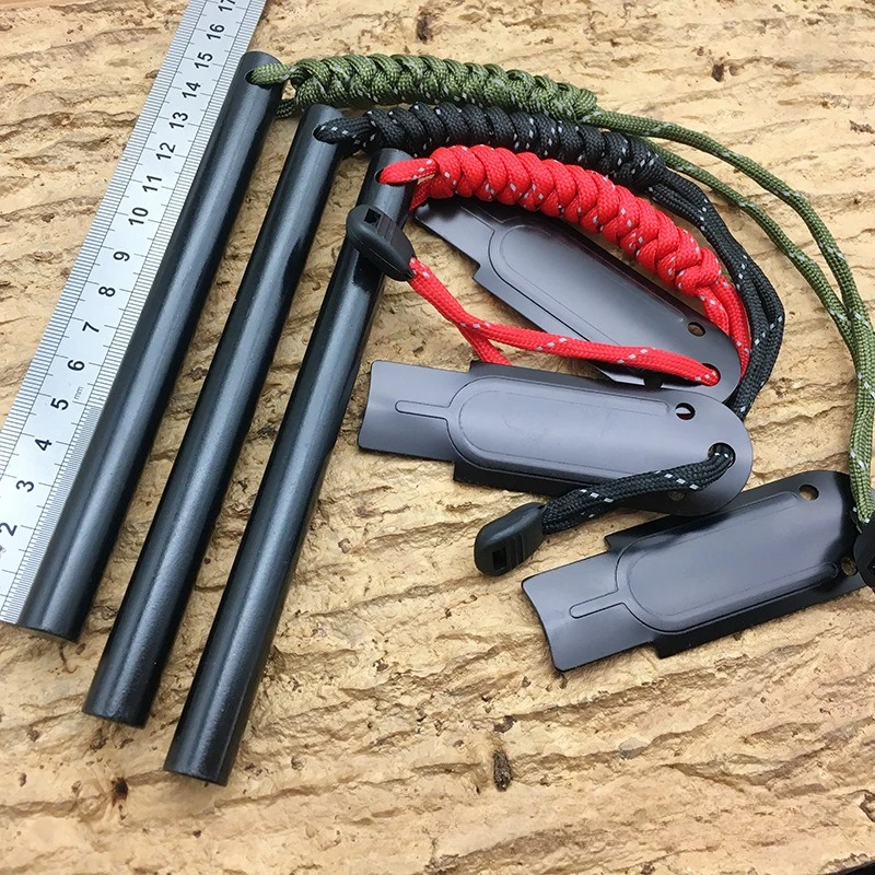 Ferro Rod Striker - Magnesium Fire Starter Kit Ferrocerium Rod