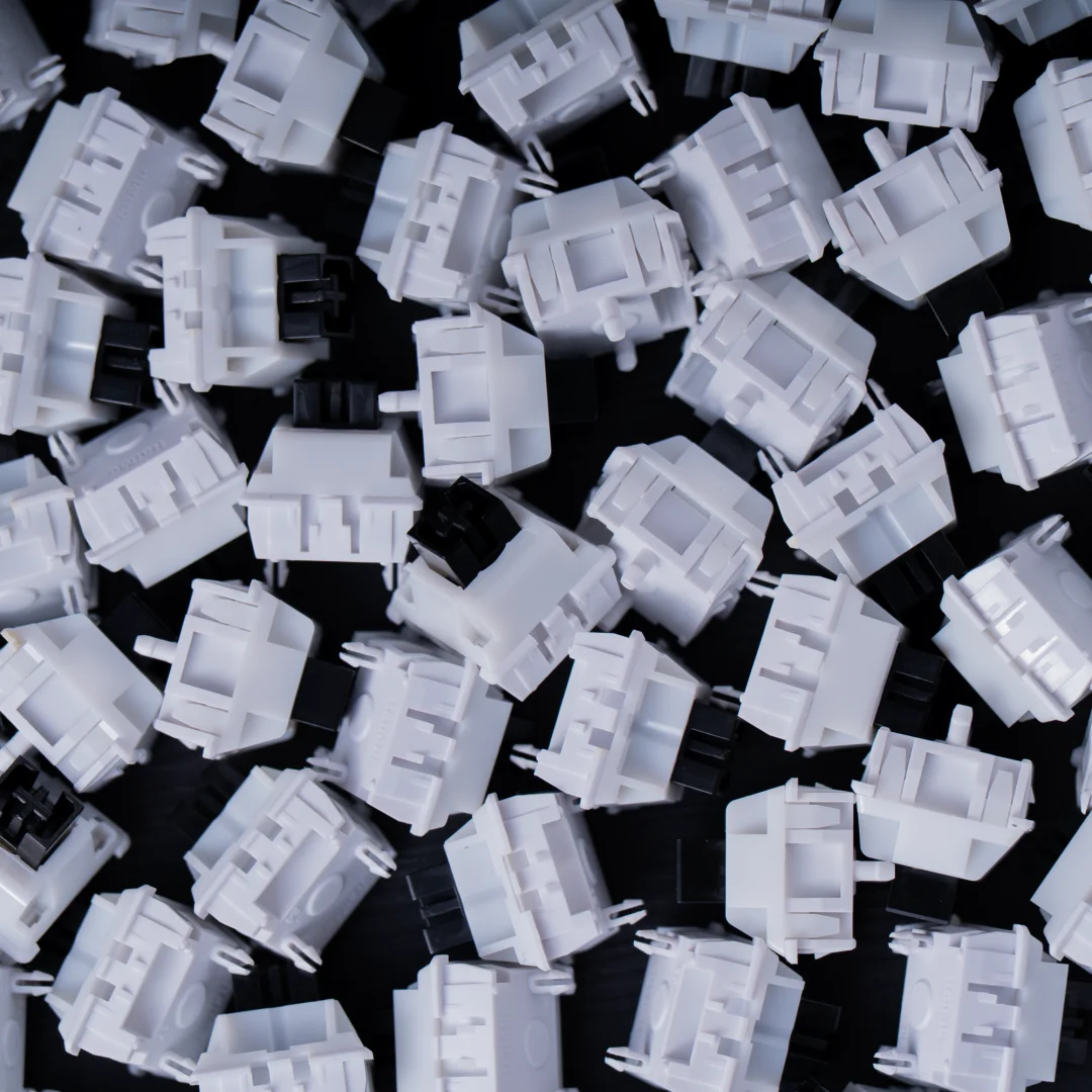 Panda Magnetic Switch 42g Linear Pre-Lubed Switches Pom Stem Free Setting Pre Travel For Magnetic Switch Gaming Keyboard
