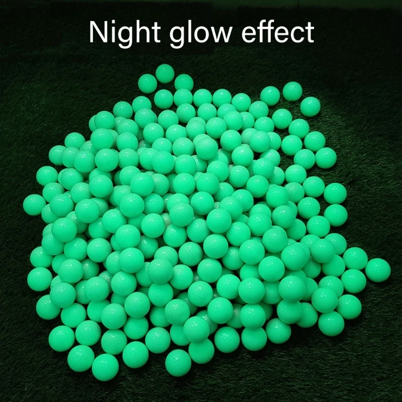 3/5pcs Portable Golf Fluorescent Balls Bright Night Luminously Golf Balls Night Practice Golf Balls Golf Accessories