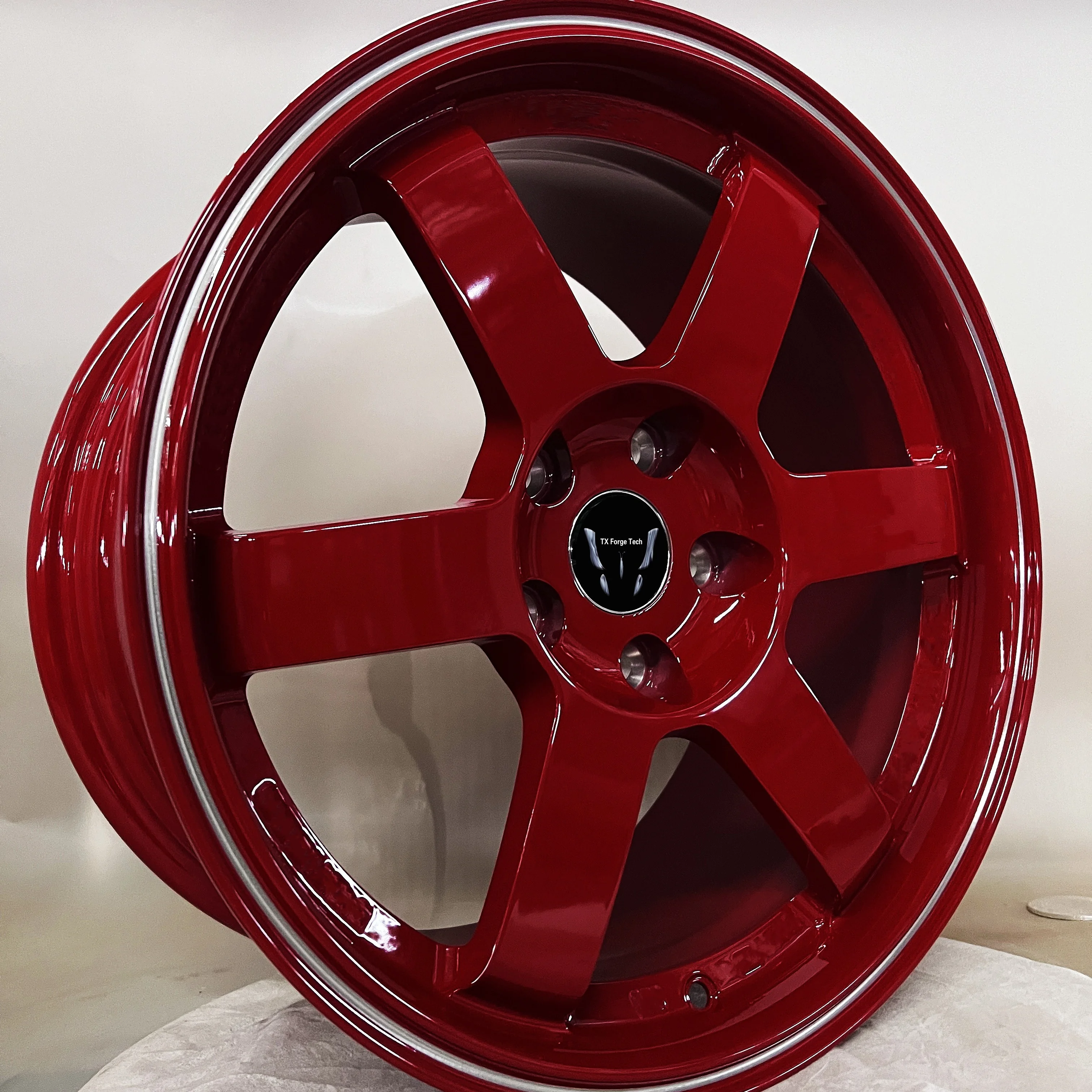 Source Factory Customizable Forged Monoblock Wheels 17 18 19 Inch Car Rims 35mm 20mm ET 100mm PCD Modified Alloy Forged Wheels